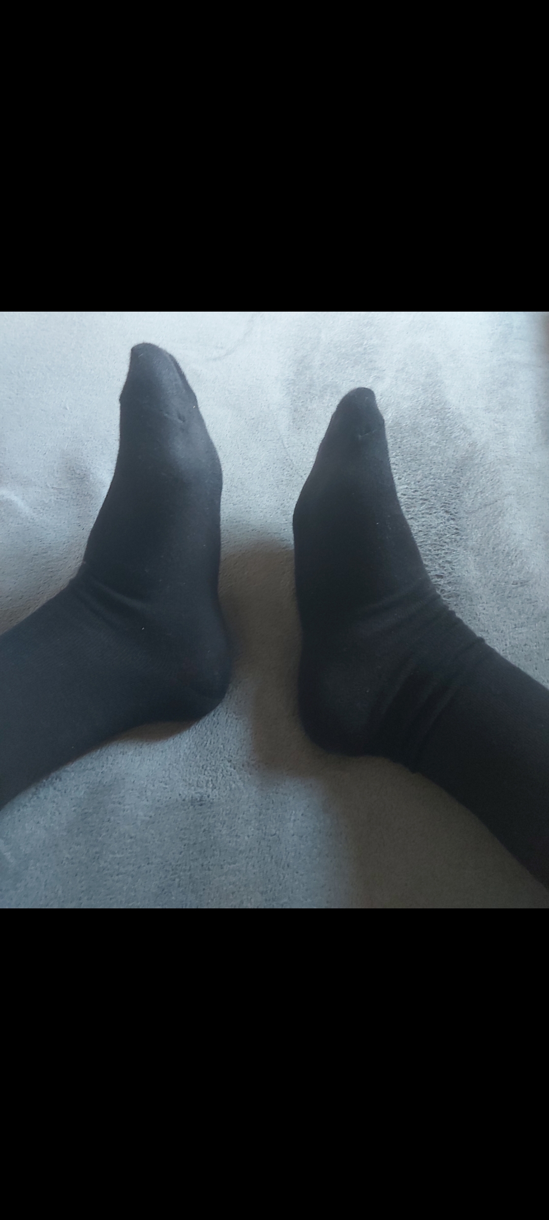 Duftende schwarze Socken