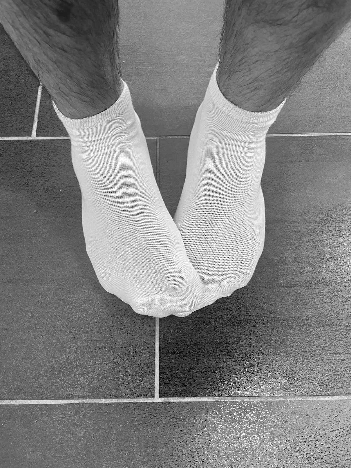 Intensive Weiße Sneaker Socken 💦