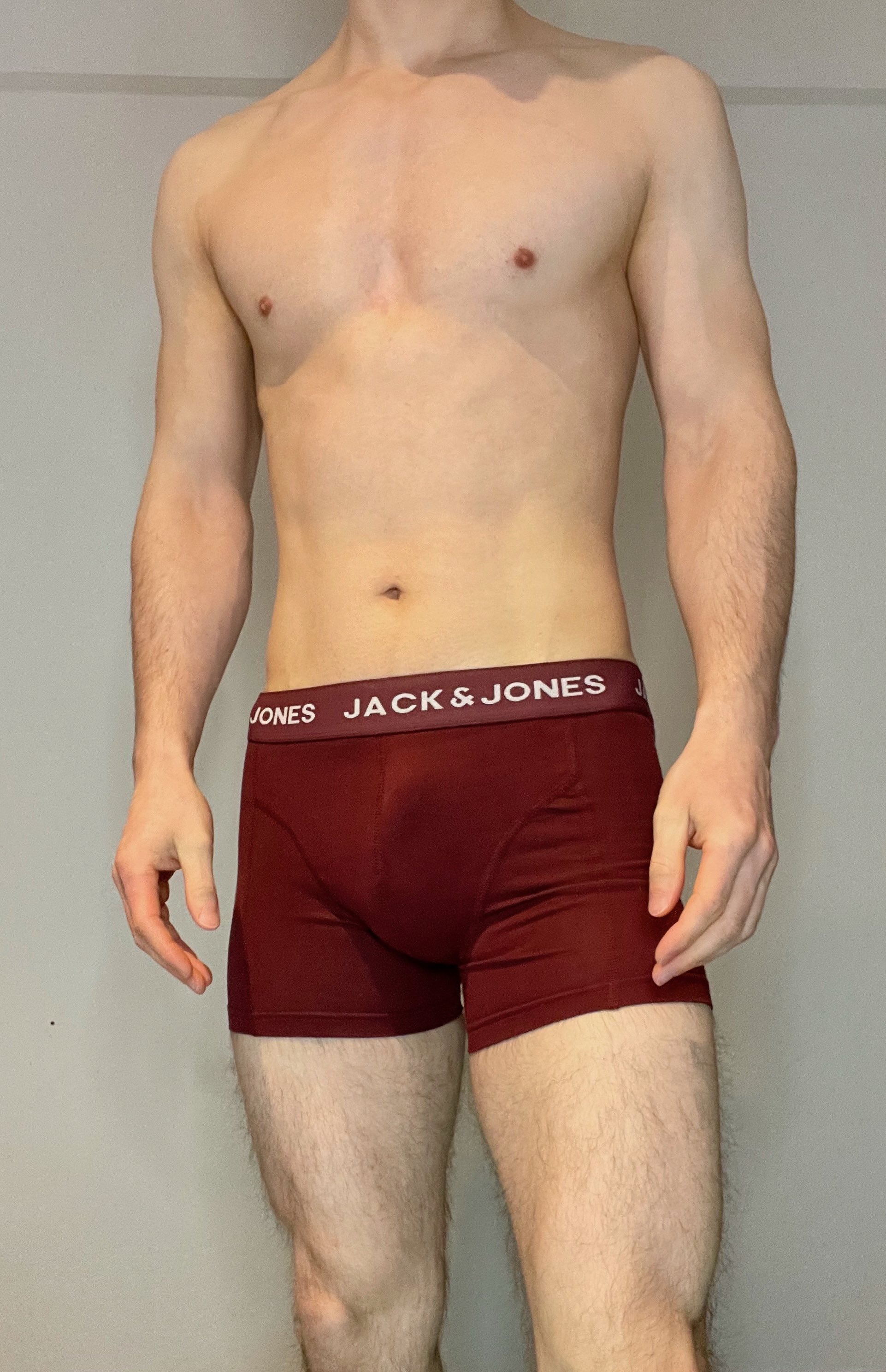 A: Rote JACK & JONES Boxershort