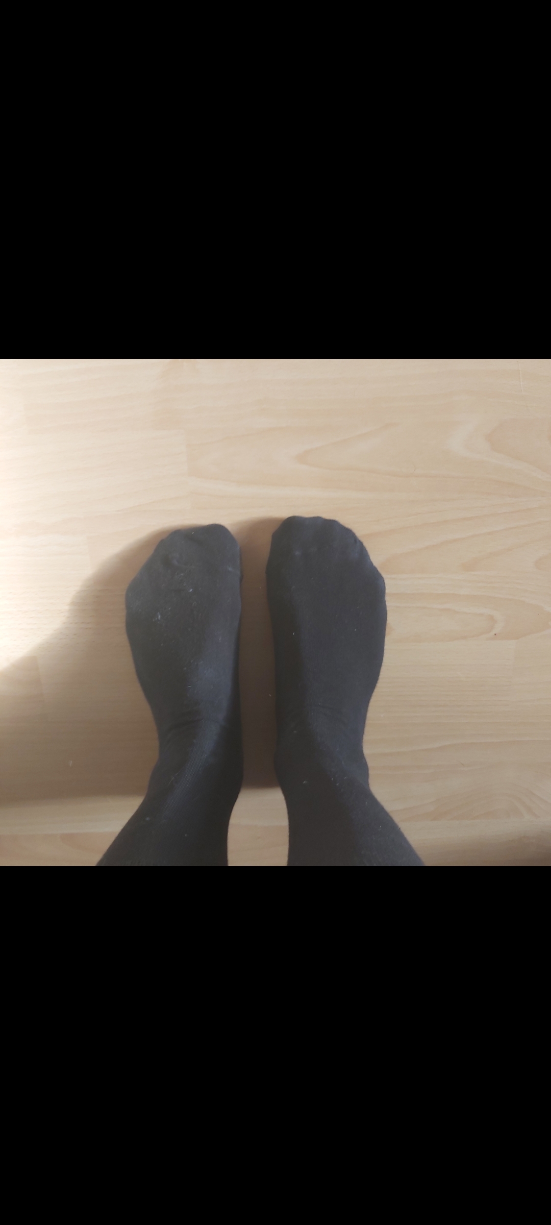 Duftende schwarze Socken