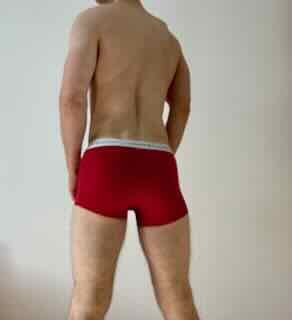A: TOMMY HILFIGER Boxershort rot