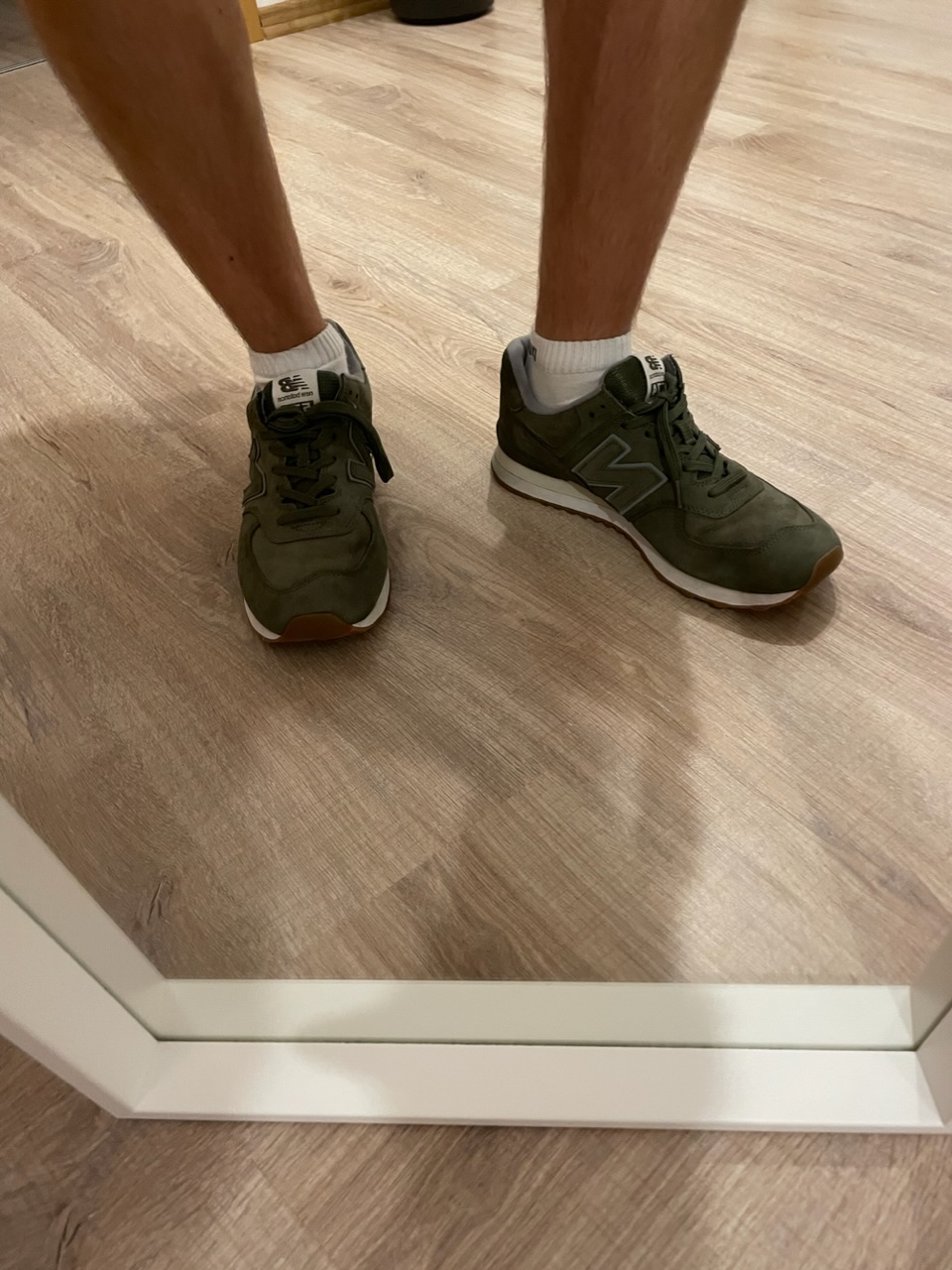 Smelly Sneaker New Balance Schuhe getragen 