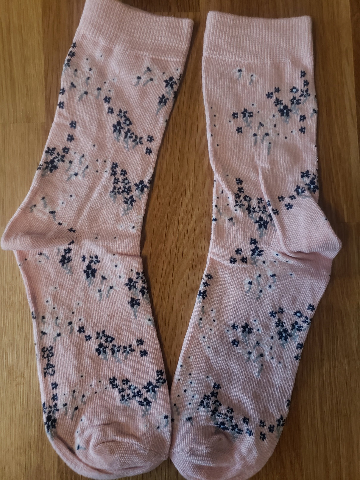 Socken rosa Muster