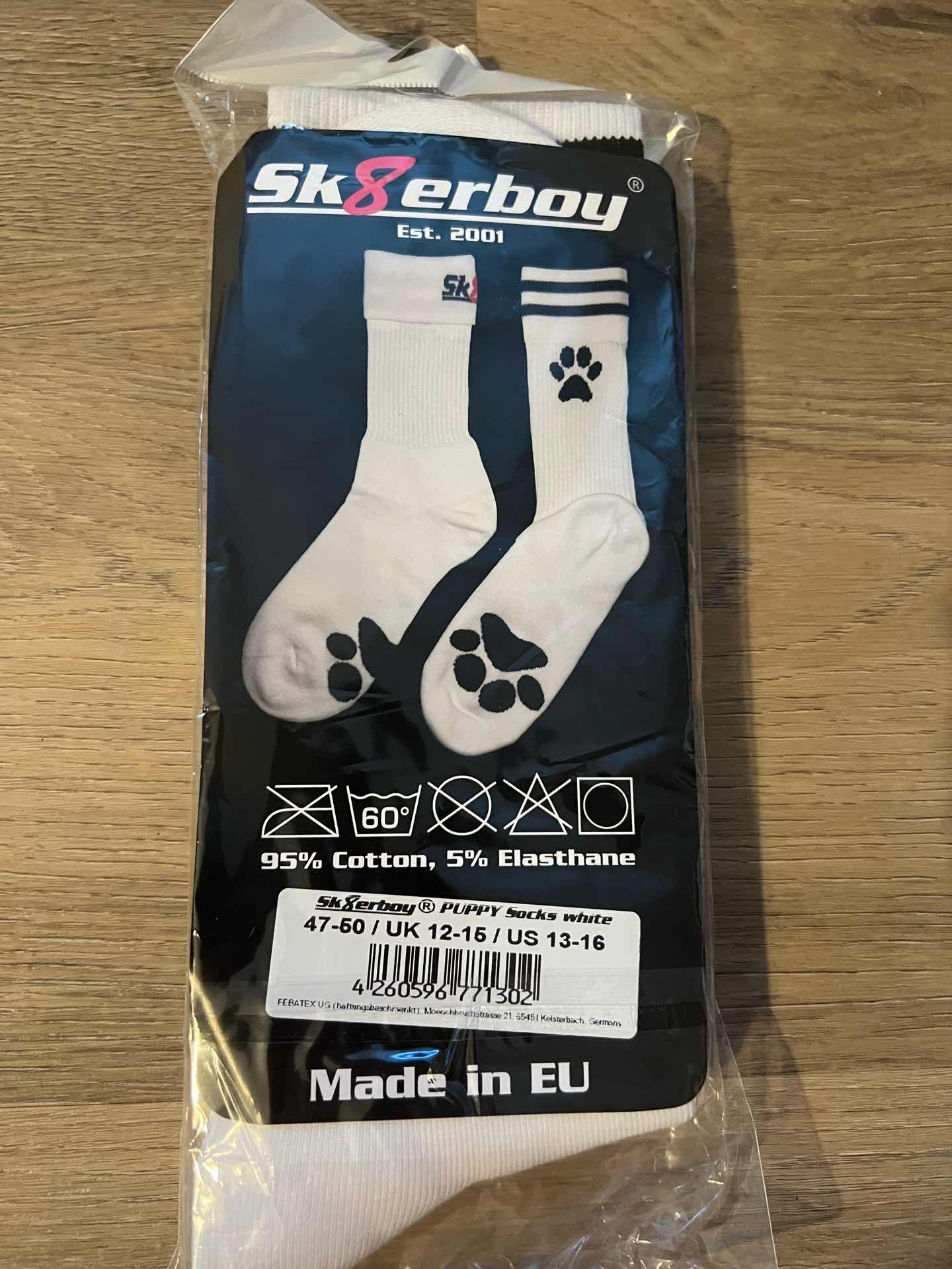 Sk8erboy „Puppy“ Socken getragen Used!